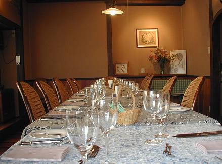 ジュアンの個室御利用ご案内