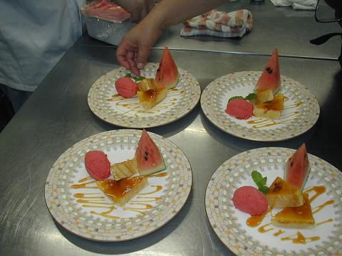 ジュアン夏のデザート♪冷凍プリン