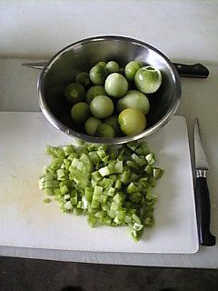 ジュアンの美味いもの♪青トマトのジャム