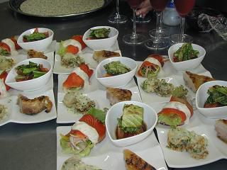 ジュアンランチコースの前菜・・まつたけも！