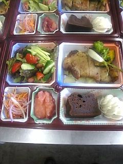 急な弁当