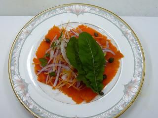 自家製スモークサーモン