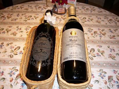 ジュアンのワインセラーから♪高畠ワイン、２０００年メルロ