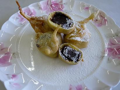 チョコレートの天ぷら！