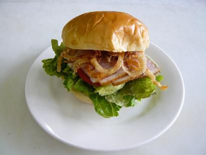 ジュアンの賄い♪朝食バーガー