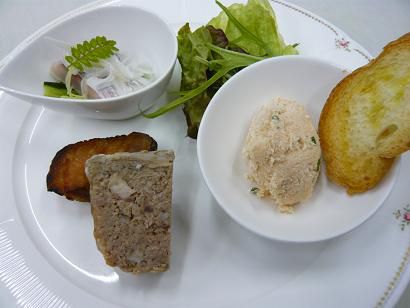 ジュアン自家製の前菜４品