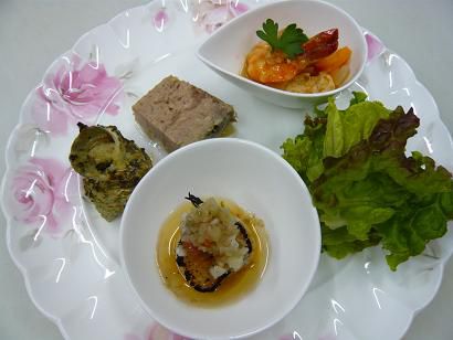 ジュアン本日の前菜