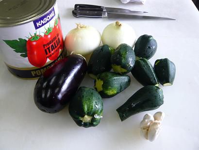 ジュアンのラタトウイュ作り