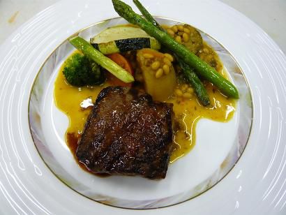 ジュアン初夏メニューより♪肉料理