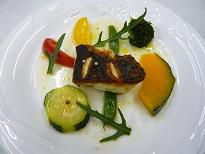 ジュアン夏のメニューより♪スズキ