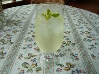 ミントシロップからミントソーダー　byジュアン