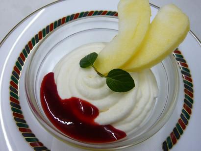 ジュアン「リンゴのムース」