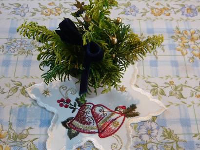 ジュアン「テーブルクリスマスリース」