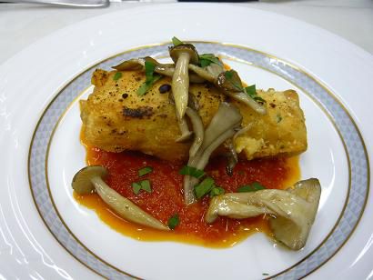 ジュアン「本日の魚料理のベニエ」