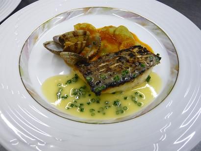 ジュアン「本日の魚料理は、真鯛」