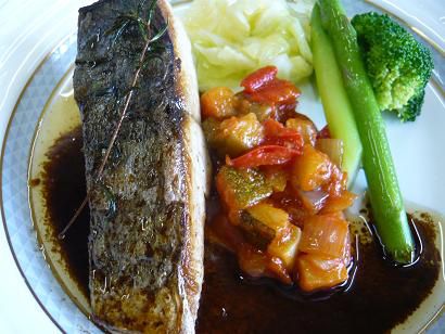 ジュアン「魚とラタトウイュ」