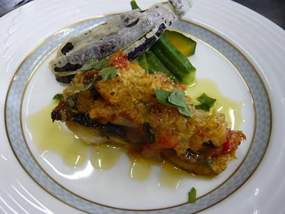 ジュアン「夏色の魚料理とラタトウイユの活用」