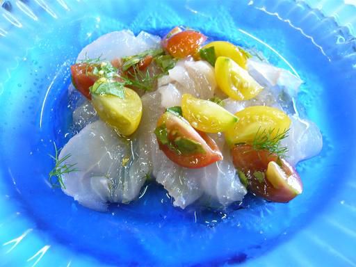 ジュアン「平目のカルパッチョ」