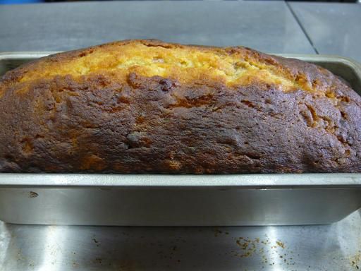 ジュアン「うまそうに焼けたパウンドケーキ」