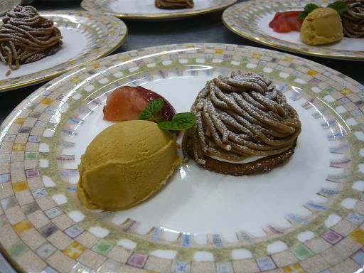 ジュアン「今も昔もやっぱりモンブラン」