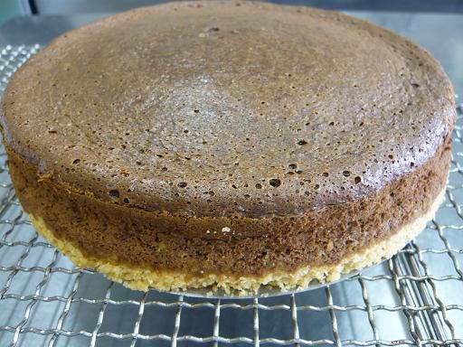 ジュアン「バナナの入ったチョコレートチーズケーキ」