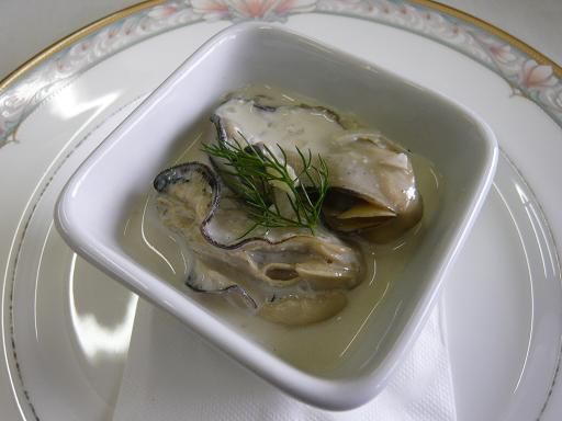 ジュアン「ふっくら牡蠣貝とフランで旬を」