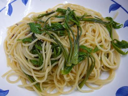 ジュアン「山菜パスタ」