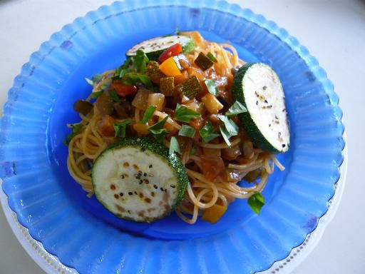 ジュアン「冷たいパスタとトマトゼリー」