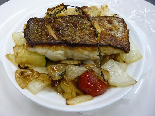 ジュアン「真鯛と地物野菜のロースト」