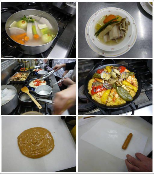 ジュアン「料理教室の様子」
