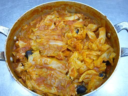 ジュアン「牛モツのトマト煮こみ」