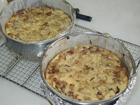 自家製ベーコンのたっぷり入ったキッシュローレン