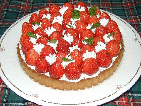 ♪誕生日のイチゴのタルト
