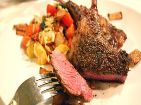 ジュアンの美味いもの♪子羊のローストタイムとガーリック風味