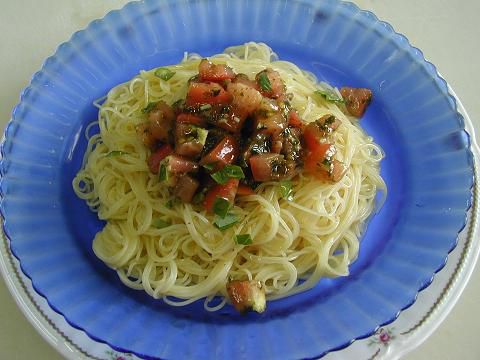 ジュアンのおすすめ♪夏の定番 冷たいパスタ
