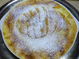 ジュアン今日の美味いもの♪焼きたての桃のグラタン