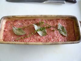 ジュアンの美味いもの♪豚肉のテリーヌの仕込み