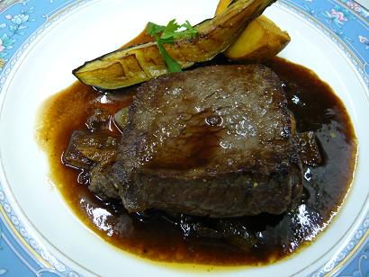 ジュアンコース肉料理 米沢牛ランプステーキ