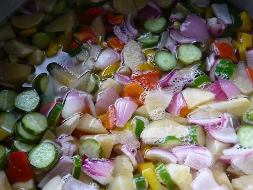 ジュアン「春色のピクルス作り」