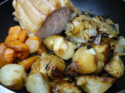 ジュアン「宴会の〆はローストポークで」