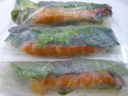 ジュアン「久しぶりに生春巻き」