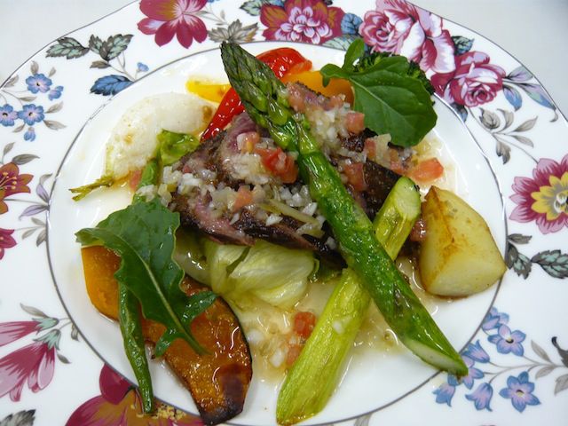 ジュアン「牛肉のプランタニエ」