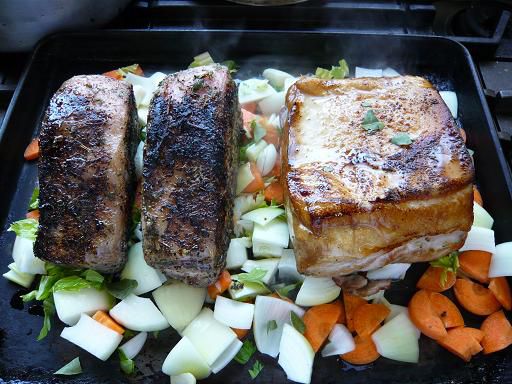 ジュアン「ローストポーク 肉食ってがんばんべ」