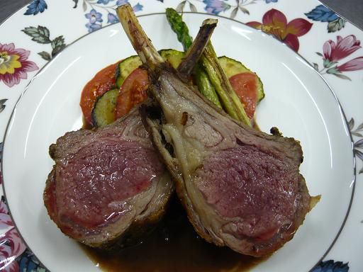 ジュアン「梅雨らしい雨と仔羊のロースト」