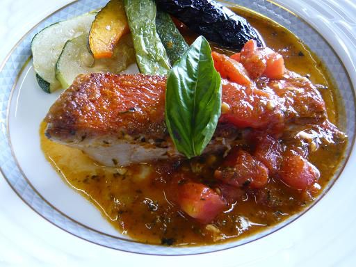 ジュアン「再び畑のトマトとバジルで」