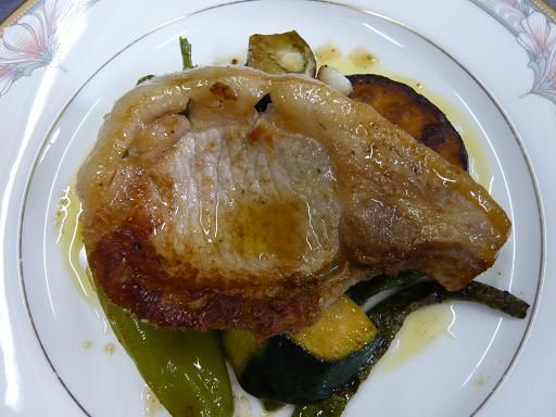ジュアン「レシピ 豚肉と夏野菜」