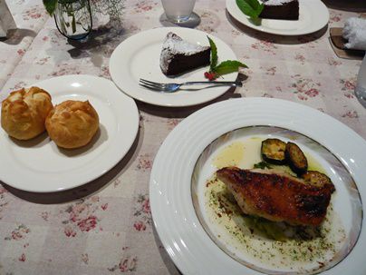 ジュアン「本日 料理教室でした」