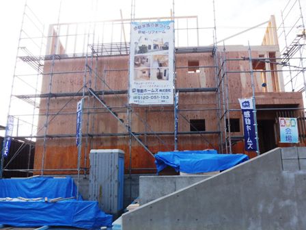 【２×６の家】仙台市泉区S様邸　「構造見学会」開催しました。