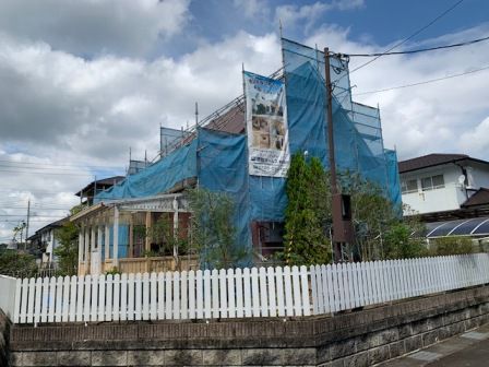 【外まわりリフォーム】利府町Ｋ様邸　　～～屋根塗装編～～