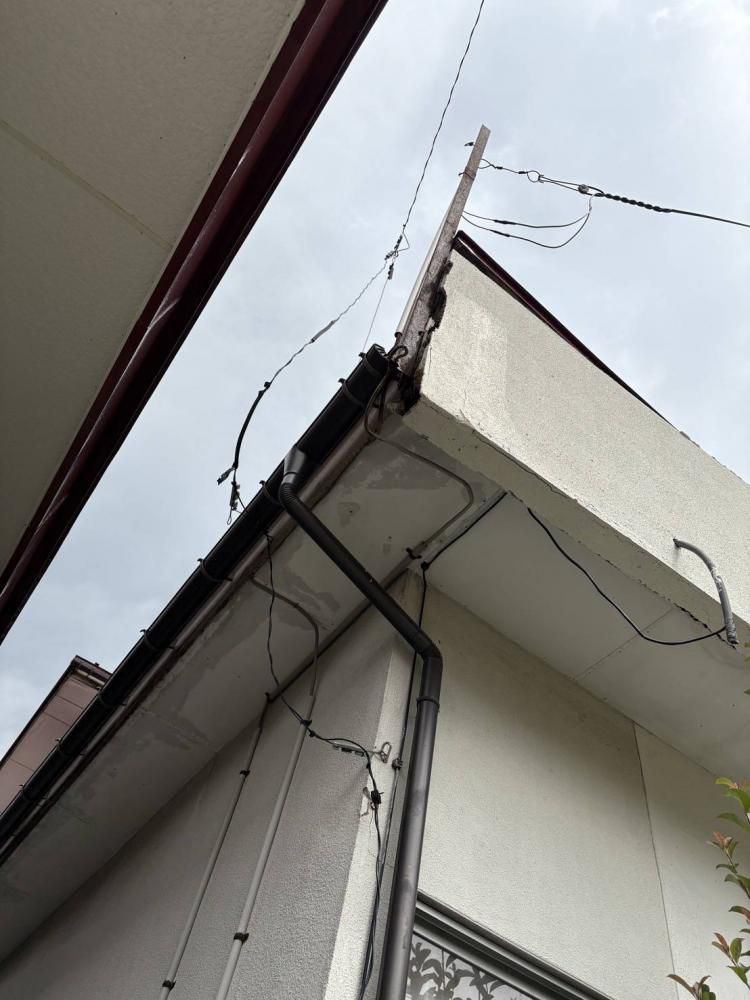 外壁パラペット修繕工事